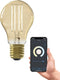Calex slimme lamp - wifi led filament verlichting - e27 - smart bulb goud- dimbaar - warm wit licht - 7w