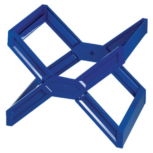 Durable hangmappensysteem carry blauw polystyreen 36 x 32 x 27 cm