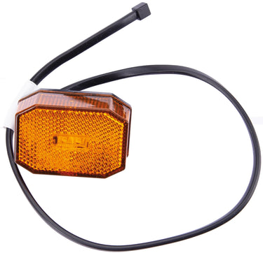 Aspöck seitenmarkierungsleuchte flexipoint led light yellow w. rs flexipoint w. cables
