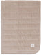 Jollein baby deken wieg - 75x100cm - velvet rib - milky coffee