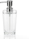 Kela kristall zeepdispenser - transparant -