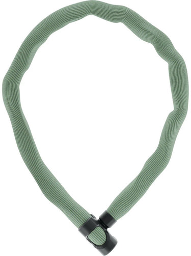 Abus fietsslot kettingslot - ivera chain 7210 color - security level 8 - geel - 110 cm - geschikt voor elektrische fietsen en stadsfietsen