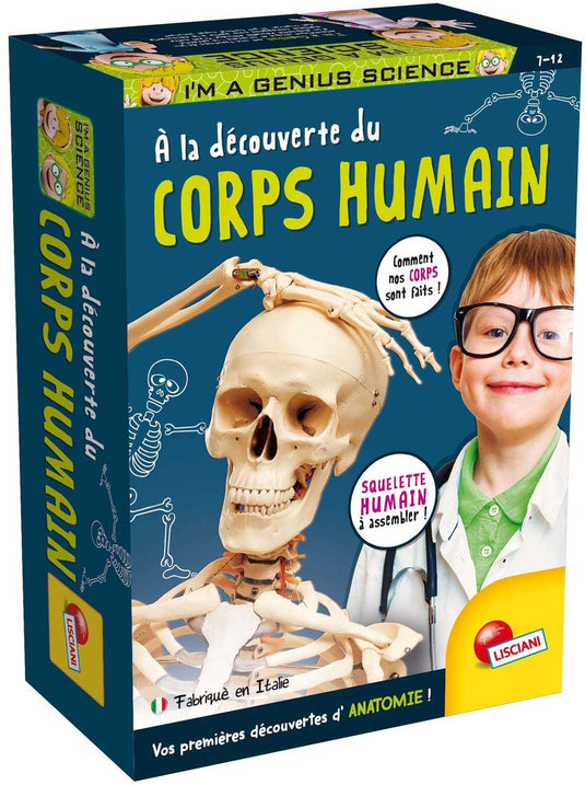 Lisciani i'm a genius pocket science- a la decouverte du corps humain