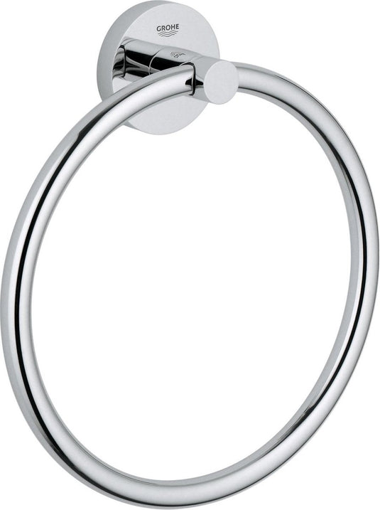 Grohe essentials handdoekring - ø 18 cm - metaal - chroom