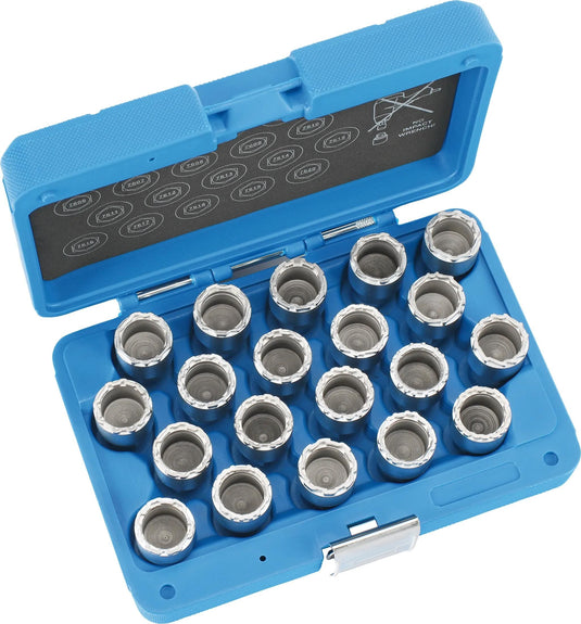 Condor felgenschloßschlüsselsatz rim locks disassembly 20-tlg volvo a