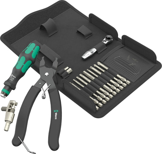 Wera gereedschapset kettingklinknagel 9532 . chain rivet workshop set 9532