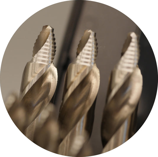 Pro set speciaalboren stb4329 step twist drill set , 1.0-10mm, 19 pcs.