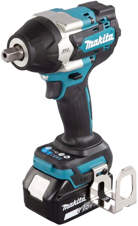 Afbeelding laden in galerijviewer, Makita dtw701rtj | 18v | accu slagmoersleutel | 1 2 met verende borgpen | 2 x 5.0 ah accu + snellader | in mbox
