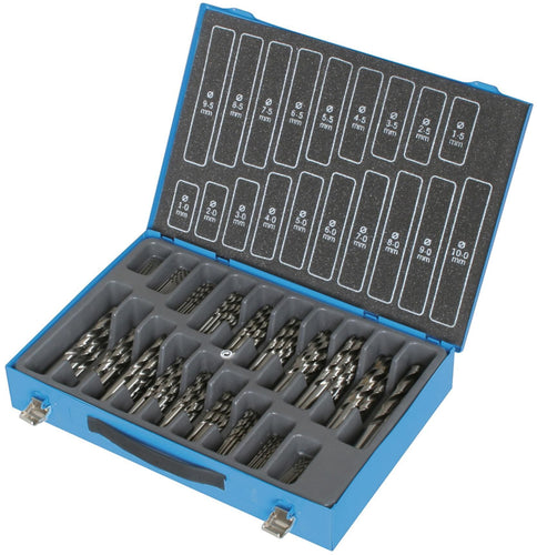 Pro spiraalboren set drill magazine din 338 170-tlg din338