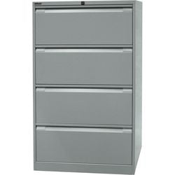 Archiefkast bisley df4355 zilver 4 lades