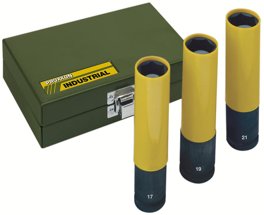 Proxxon wielmoer dopsleutel socket wrench set 1 2 3-tlg.