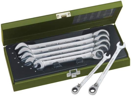 Proxxon ratelsleutelset microspeeder ratchet wrench set 6-piece