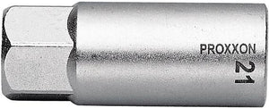 Proxxon zündkerzen-steckschlüsseleinsatz 1 2 end plug insert 21 mm