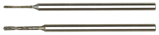 Proxxon spiralbohrersatz diamond spiral drill 1x 0.8mm and 1x 1.2mm