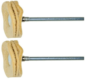 Proxxon set polijststiften suede slice 22mm 2st