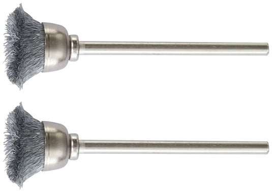Proxxon pinselbürste brushes shaft 2.35 d=13mm steel 2pcs