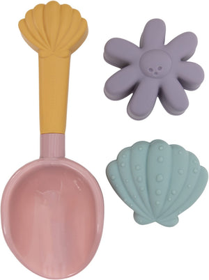 Rubo toys strand speelgoed little dutch dreamy mermaid roze set 3-delig.