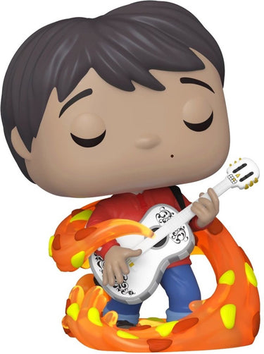 Disney funko coco - pop! miguel with guitar (glow in the dark) 9 cm verzamelfiguur - multicolours