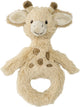 Happy horse giraf gus rammelaar 18 cm - beige - baby cadeau
