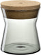 Leonardo forma x voorraadpot 13cm grijs