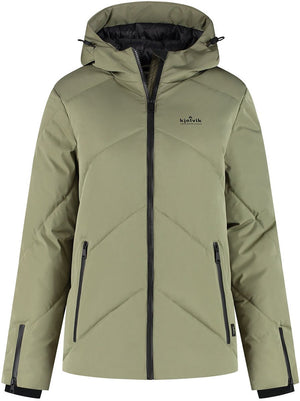 Kjelvik sue dames outdoorjas - green
