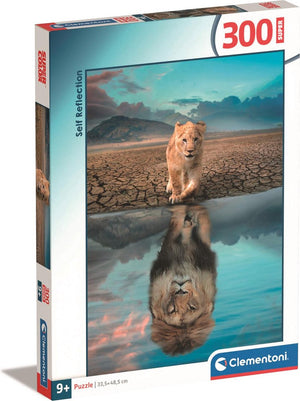 Clementoni legpuzzel super color self reflection, 300st.