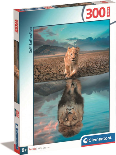 Clementoni legpuzzel super color self reflection, 300st.