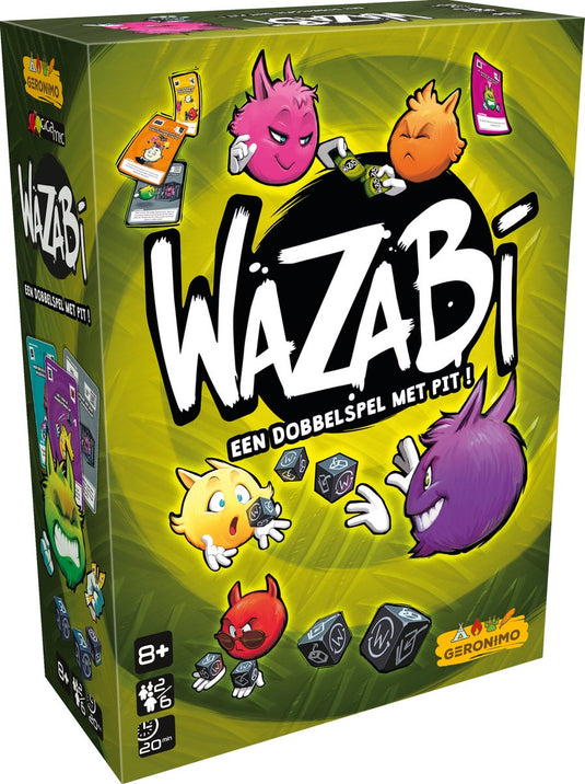 Geronimo games wazabi dobbelspel