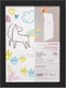 Walther artist explorer - houten lijst - voor 30 kinderschetsen - fotoformaat 21x30 cm - kunstglas - zwart