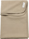 Meyco baby jacquard ledikant deken - taupe - 100x150cm - 0.5 tog