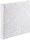 Hama album xl graphic, 30x30 cm, 80 witte pagina's, stripes