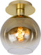Lucide marius - plafonnière (plafondlamp) - 1xe27 - mat goud messing