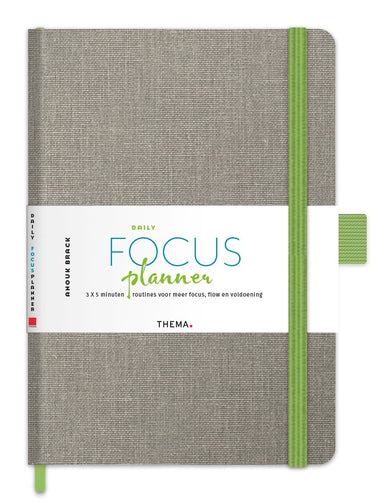 Merkloos sans marque daily focusplanner - weekplanner