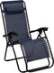 Abbey camp campingstoel - tuinstoel - verstelbaar - blauw