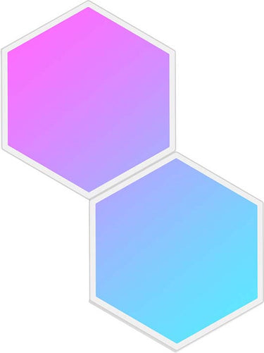 Govee hexagon wall panels uitbreiding - 2 slimme lichtpanelen