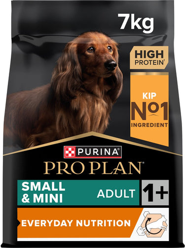 Pro plan purina small mini adult - hondenvoer - kip - 7 kg