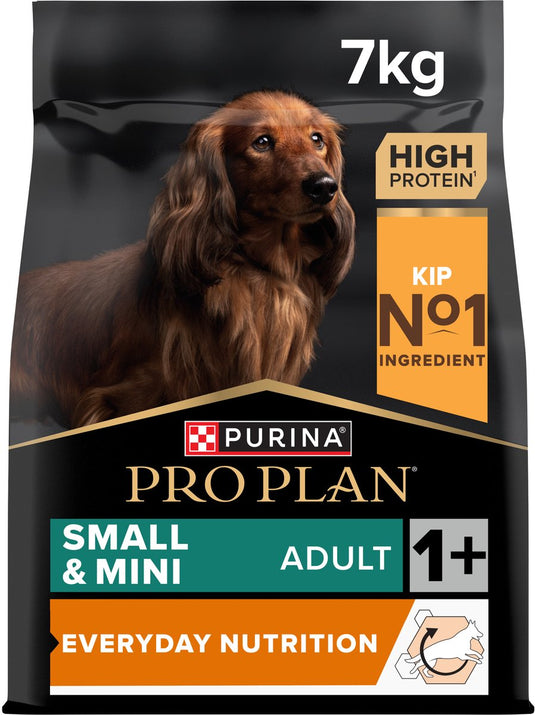Pro plan purina small mini adult - hondenvoer - kip - 7 kg