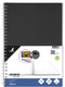 Kangaro plakboek - a4+ - 120 grams - 80 pagina's - zwart - k-750090