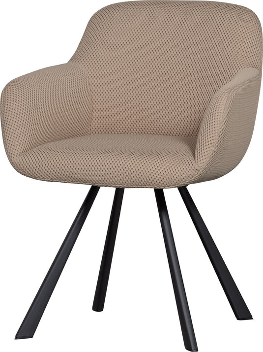 Woood juno eetkamerstoel - mesh - naturel - 79x58x58