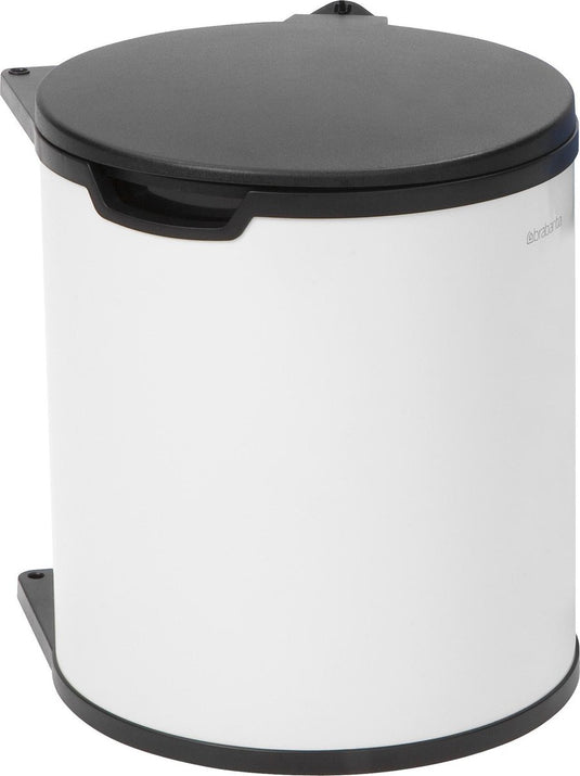Brabantia built-in-bin prullenbak - 15 liter - white