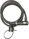 Kryptonite kryptoflex 1218 cijferslot – kabelslot – spiraalkabel met combinatieslot – veelzijdig slot – 180 cm – staal – zwart
