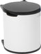 Brabantia built-in-bin prullenbak - 15 liter - white