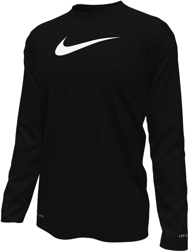 Nike swim hydroguard essential ls zwemshirt junior - maat 140
