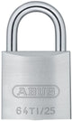Abus Hangslot Titalium 64TI 25 Grijs - 25mm