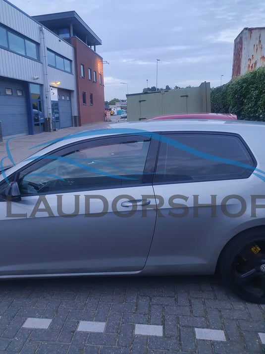 Volkswagen zijwindschermen geschikt voor vw golf vii 3-drs hatchback 2012 - 2018
