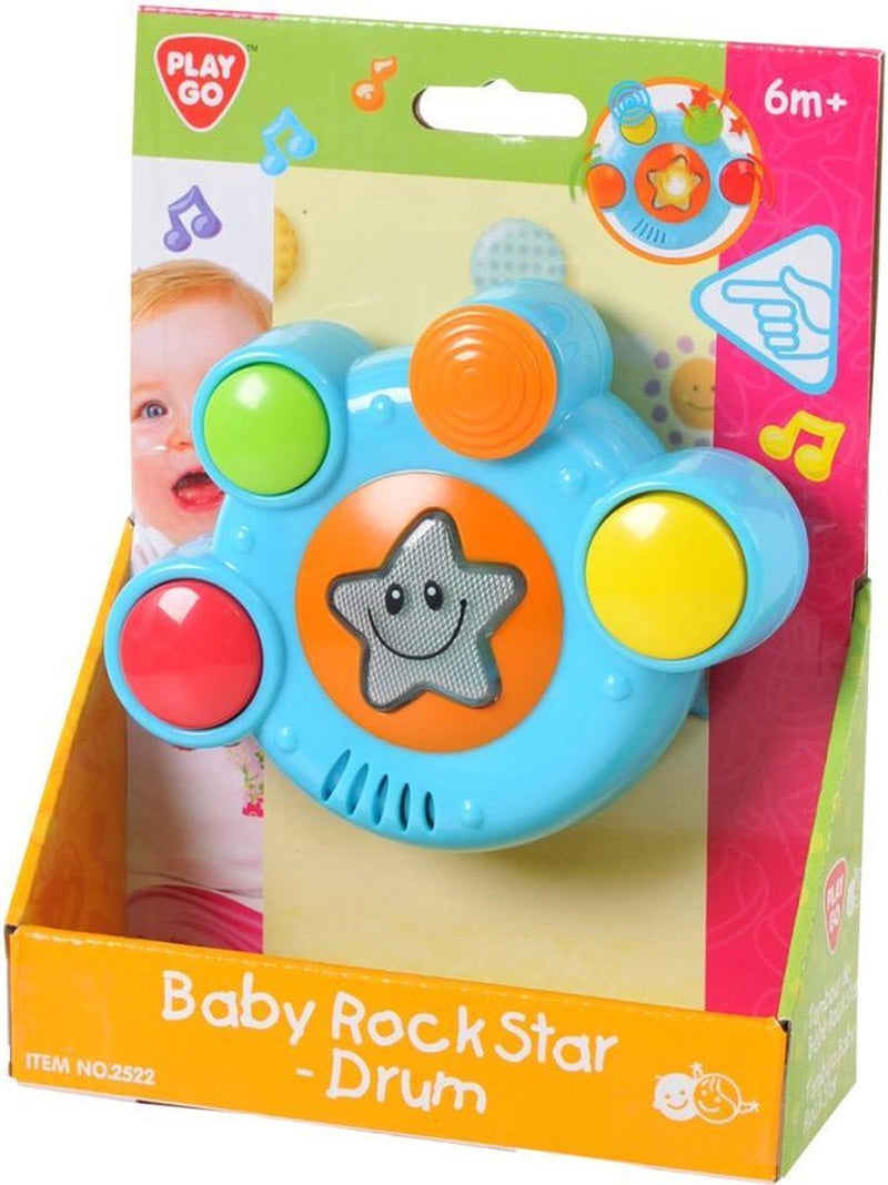 Load image into Gallery viewer, Playgo baby rock star trommel klein
