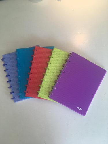 Atoma schrift a5 - 144p - 72 sheets - 90 gr - geruit 4x8mm