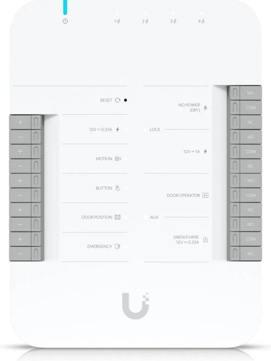 Ubiquiti unifi access hub - hub codekast - 1 deur - ethernet - wit