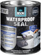 Bison waterproof seal antraciet 1 kg waterdichte coating, voor alle weeromstandigheden, waterdicht maken, dakovergangen, dakgoten, dak, carports, caravans