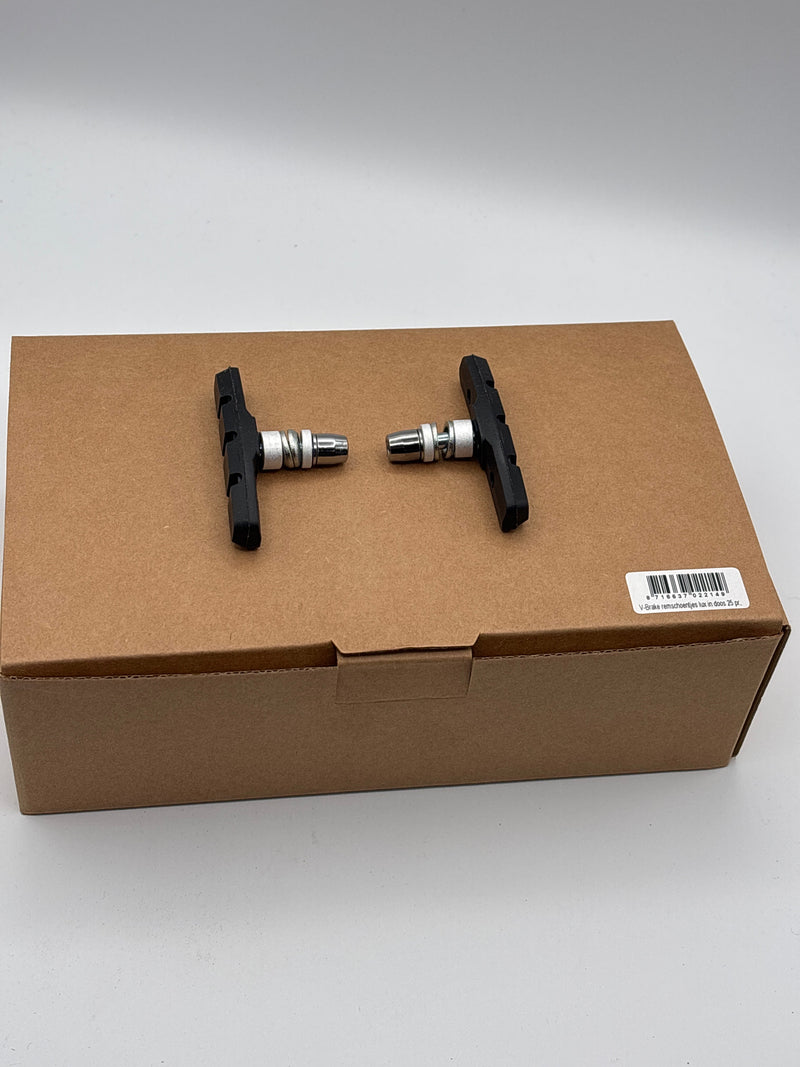 Load image into Gallery viewer, Hulzebos cycle parts b.v. alhonga v-brake remschoen luxe wp doos (25 paar)
